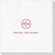 Circle Initials Luxury Deville Napkins Image 3 of 3